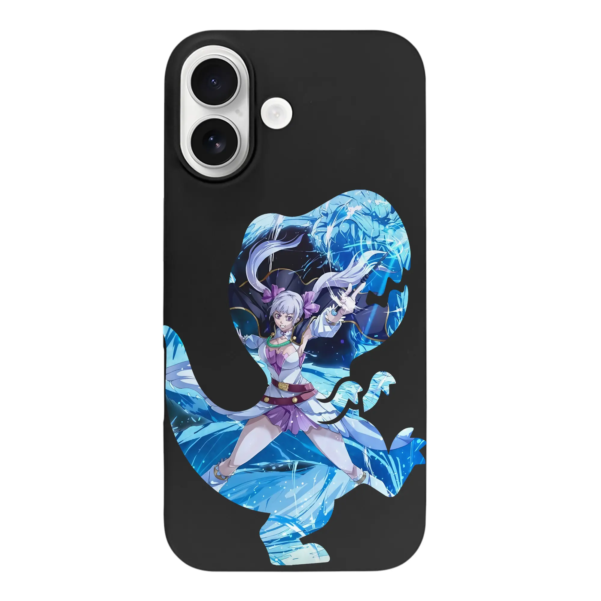 ブラッククローバー グッズ ノエル・シルヴァ - iPhone 17 シリーズ シリコンケース 薄型 耐衝撃 指紋防止 ソフトタッチカバー 精密フィット 傷防止 保護ケース iPhone 17/17 Air/17 Pro/17 Pro Max 対応